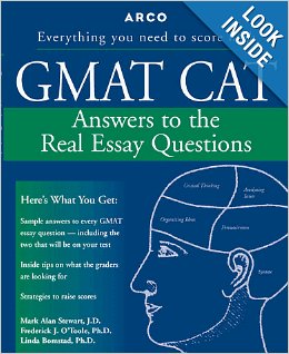 The textbook GMAT CAT from ARCO (Macmillan, USA)